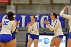 Volleyball vs Babson  Wheaton Women's Volleyball vs Babson College. - Photo by Keith Nordstrom : Wheaton, Volleyball, VB